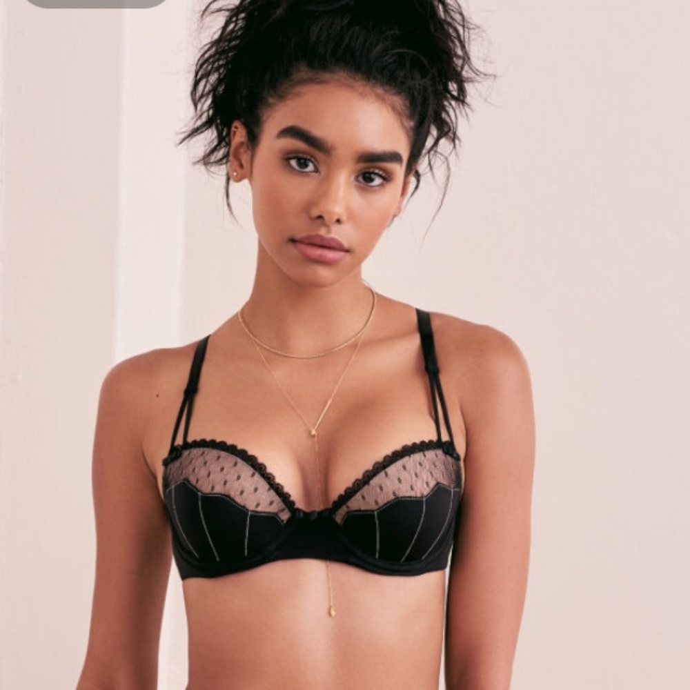 Adore me black bra